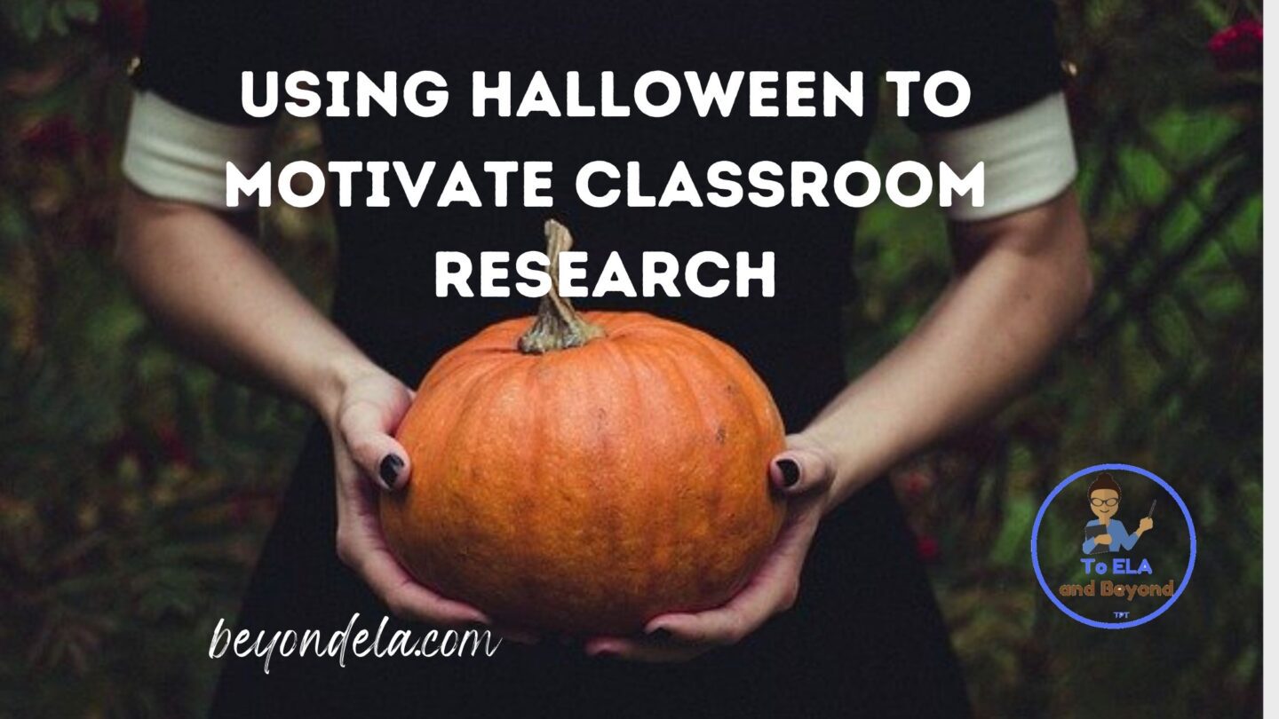 Teaching research to high school students: Halloween Edition